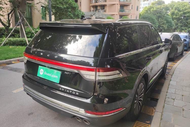 Used Lincoln Aviator 2021 3.0T V6 Four-Wheel Drive Zunya Edition Rear Right 45 Deg