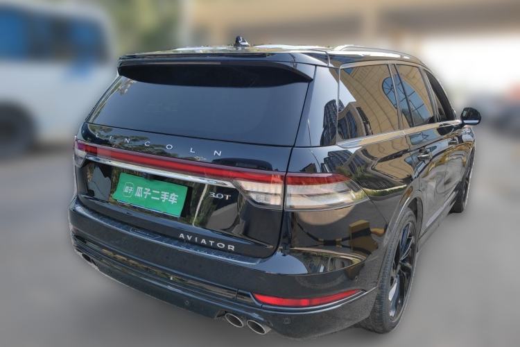 Used Lincoln Aviator 2021 3.0T V6 All-Wheel-Drive MONO Limited Edition Rear Right 45 Deg