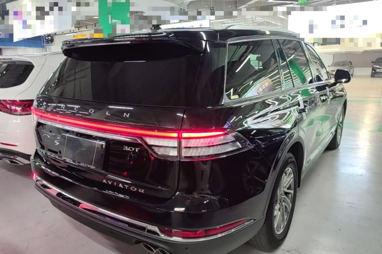 Used Lincoln Aviator 2021 3.0T V6 Four-Wheel Drive Luxury Edition Rear Right 45 Deg