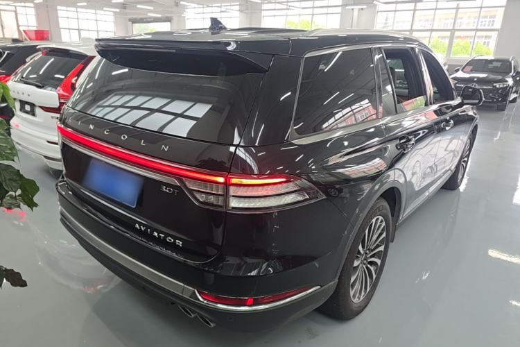 Used Lincoln Aviator 2021 3.0T V6 Four-Wheel Drive Zunya Edition Rear Right 45 Deg