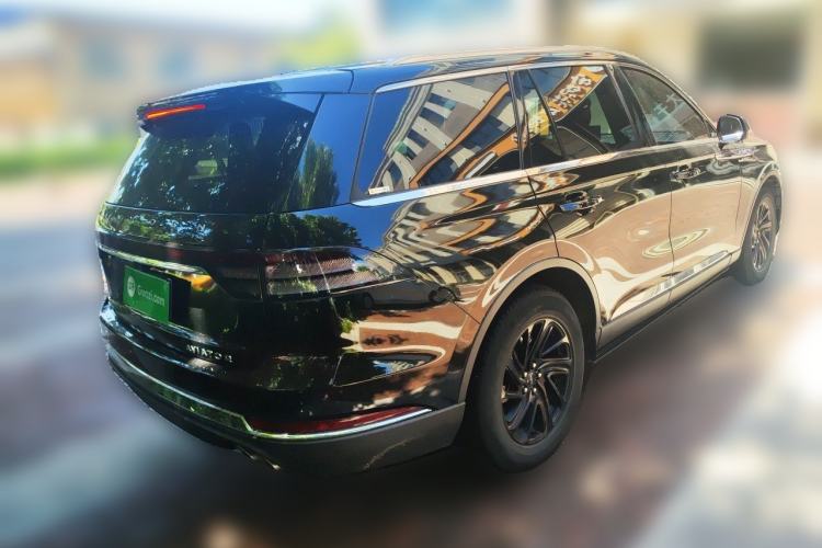 Used Lincoln Aviator 2021 3.0T V6 Four-Wheel Drive Luxury Edition Rear Right 45 Deg