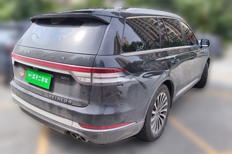 Used Lincoln Aviator 2021 3.0T V6 Four-Wheel Drive Zunya Edition Rear Right 45 Deg
