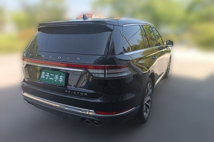 Used Lincoln Aviator 2021 3.0T V6 All-Wheel-Drive MONO Limited Edition Rear Right 45 Deg