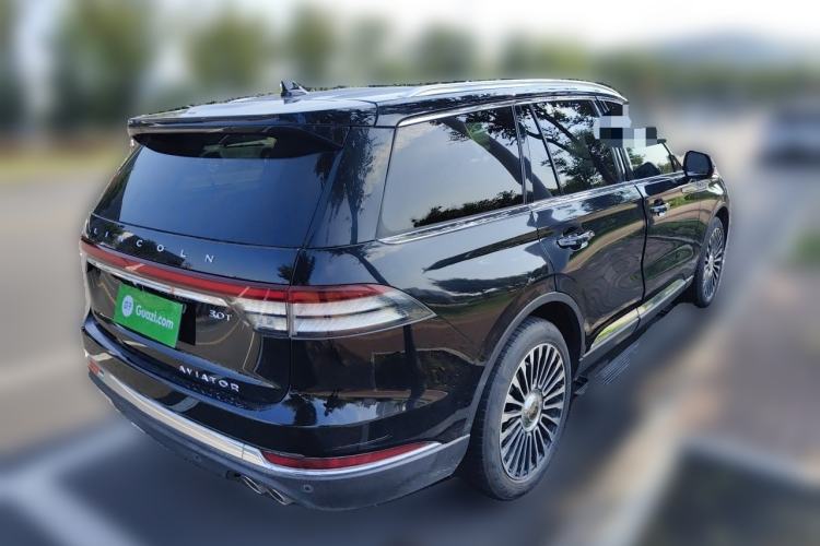 Used Lincoln Aviator 2021 3.0T V6 Four-Wheel Drive Luxury Edition Rear Right 45 Deg
