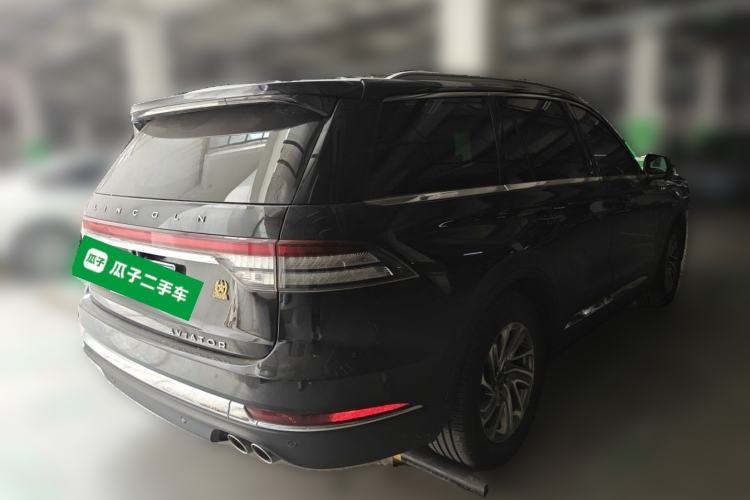 Used Lincoln Aviator 2021 3.0T V6 Four-Wheel Drive Luxury Edition Rear Right 45 Deg