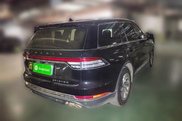 Used Lincoln Aviator 2021 3.0T V6 Four-Wheel Drive Luxury Edition Rear Right 45 Deg