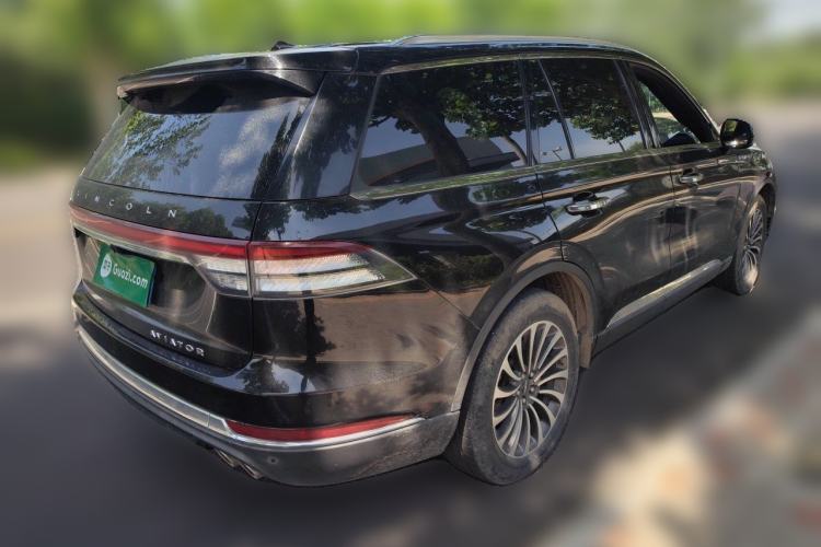 Used Lincoln Aviator 2021 3.0T V6 Four-Wheel Drive Zunya Edition Rear Right 45 Deg