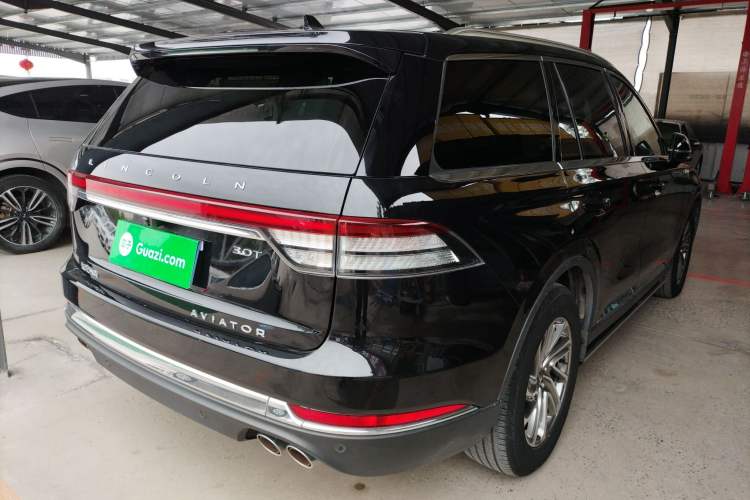Used Lincoln Aviator 2021 3.0T V6 Four-Wheel Drive Luxury Edition Rear Right 45 Deg