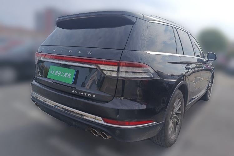 Used Lincoln Aviator 2021 3.0T V6 Four-Wheel Drive Luxury Edition Rear Right 45 Deg