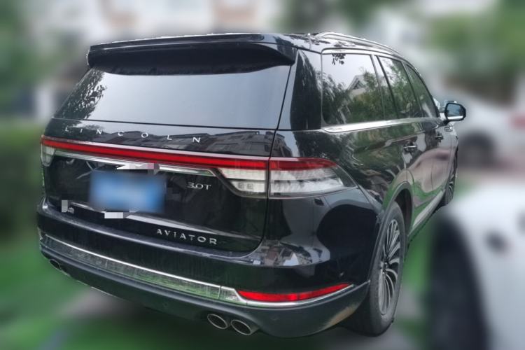 Used Lincoln Aviator 2021 3.0T V6 Four-Wheel Drive Zunya Edition Rear Right 45 Deg