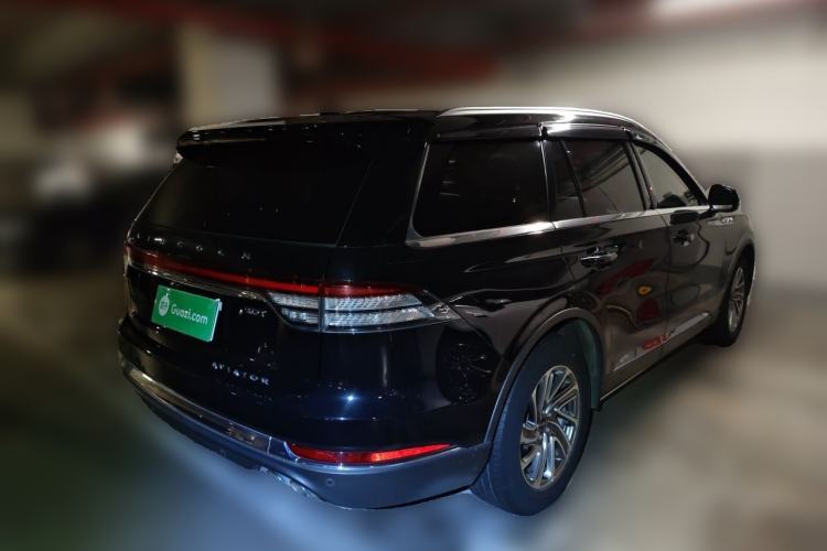 Used Lincoln Aviator 2021 3.0T V6 Four-Wheel Drive Luxury Edition Rear Right 45 Deg