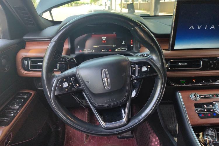 Used Lincoln Aviator 2021 3.0T V6 Four-Wheel Drive Zunya Edition Steering Wheel