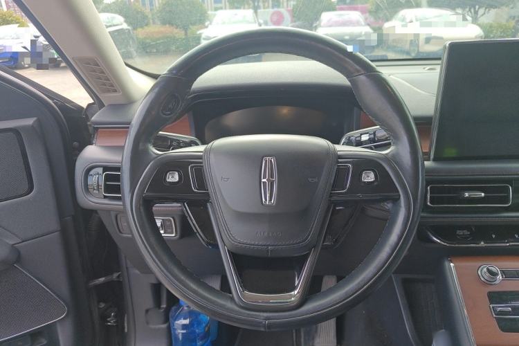 Used Lincoln Aviator 2021 3.0T V6 Four-Wheel Drive Luxury Edition Steering Wheel