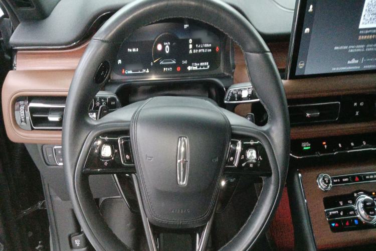 Used Lincoln Aviator 2021 3.0T V6 Four-Wheel Drive Zunya Edition Steering Wheel