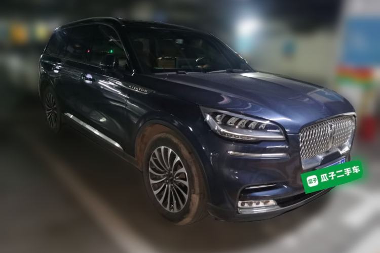 Used Lincoln Aviator 2021 3.0T V6 Four-Wheel Drive Zunya Edition Exterior 2
