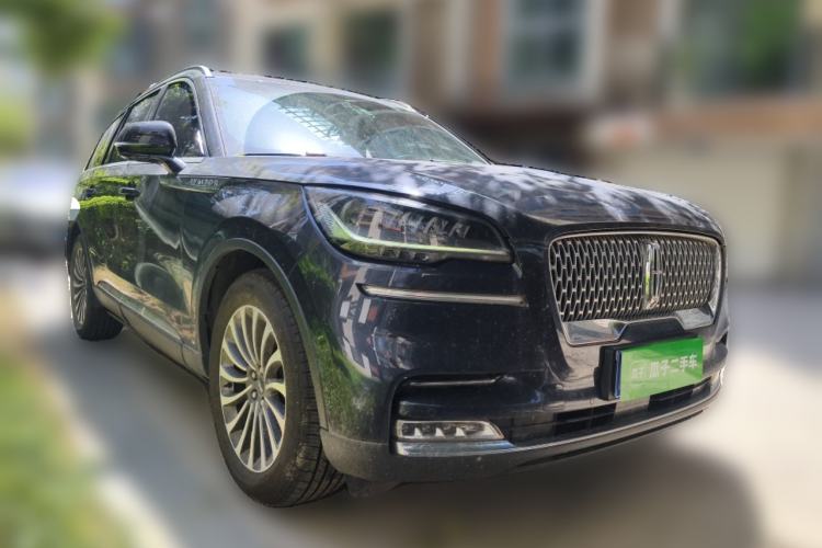 Used Lincoln Aviator 2021 3.0T V6 Four-Wheel Drive Zunya Edition Front Right 45 Deg