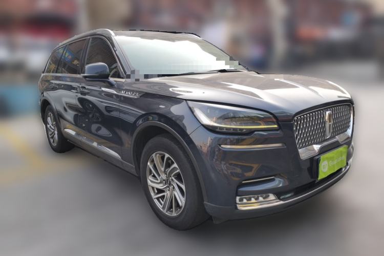 Used Lincoln Aviator 2021 3.0T V6 Four-Wheel Drive Luxury Edition Front Right 45 Deg