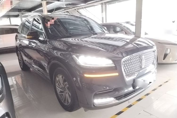 Used Lincoln Aviator 2021 3.0T V6 Four-Wheel Drive Luxury Edition Front Right 45 Deg