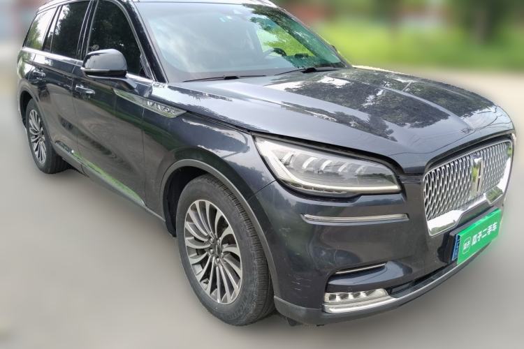 Used Lincoln Aviator 2021 3.0T V6 Four-Wheel Drive Zunya Edition Front Right 45 Deg