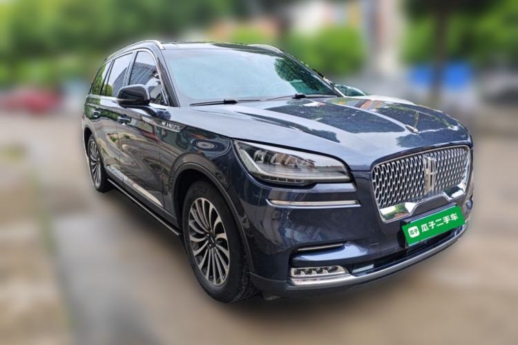 Used Lincoln Aviator 2021 3.0T V6 Four-Wheel Drive Zunya Edition Front Right 45 Deg