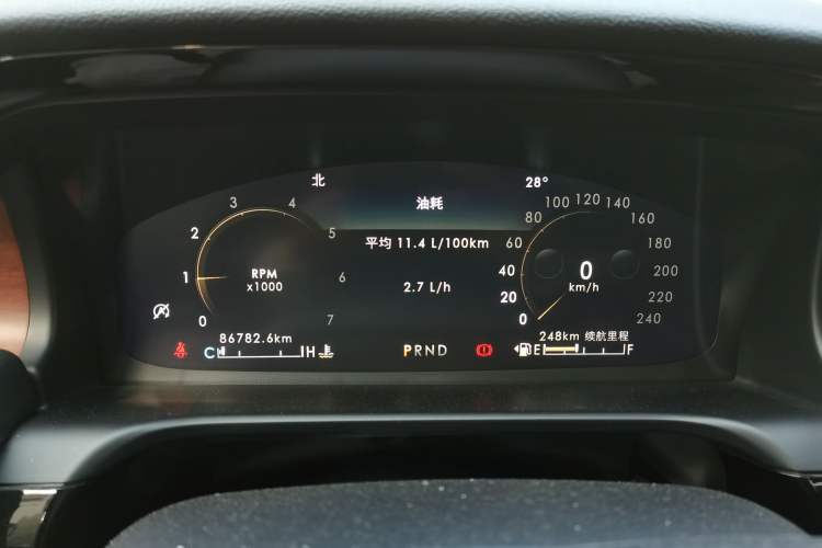 Used Lincoln Aviator 2021 3.0T V6 Four-Wheel Drive Luxury Edition Instrument Cluster