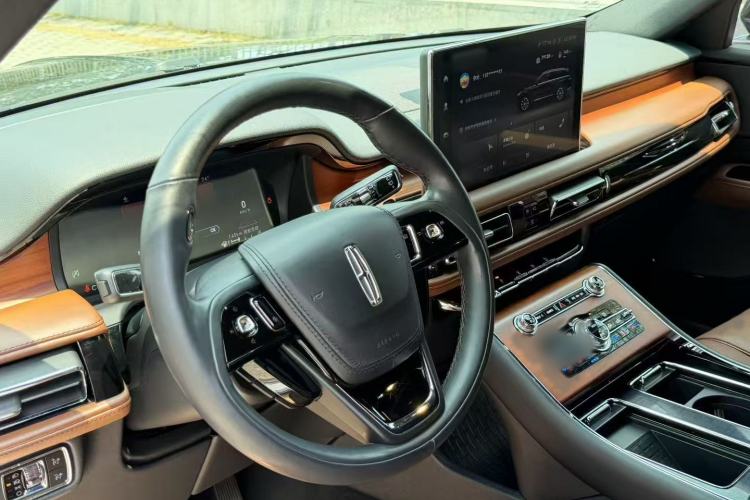 Used Lincoln Aviator 2021 3.0T V6 Four-Wheel Drive Zunya Edition Interior 2