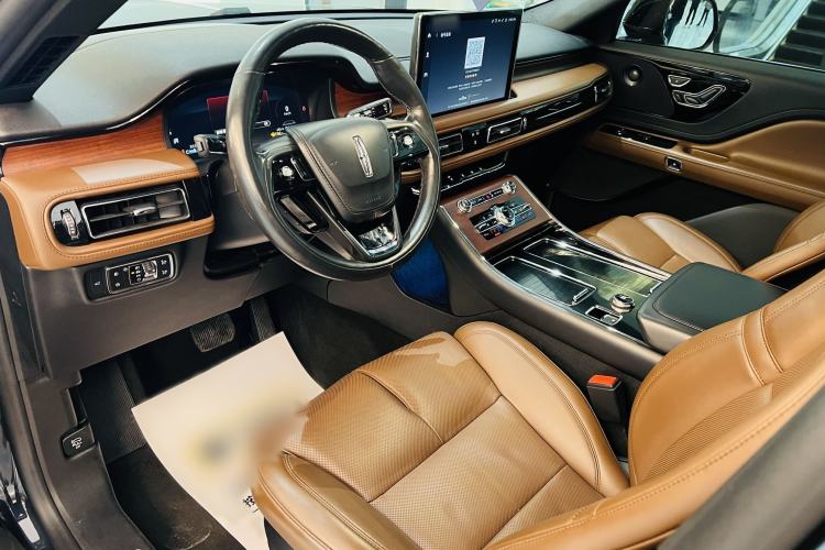 Used Lincoln Aviator 2021 3.0T V6 Four-Wheel Drive Zunya Edition Interior 2
