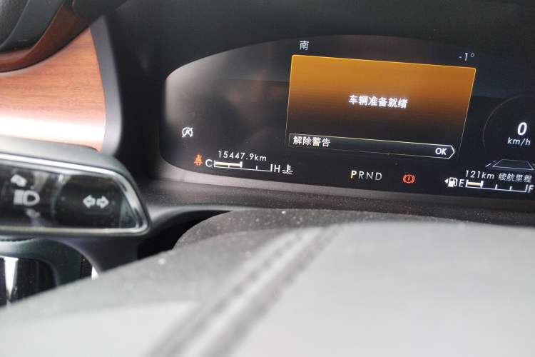 Used Lincoln Aviator 2021 3.0T V6 Four-Wheel Drive Luxury Edition Odometer Close Up