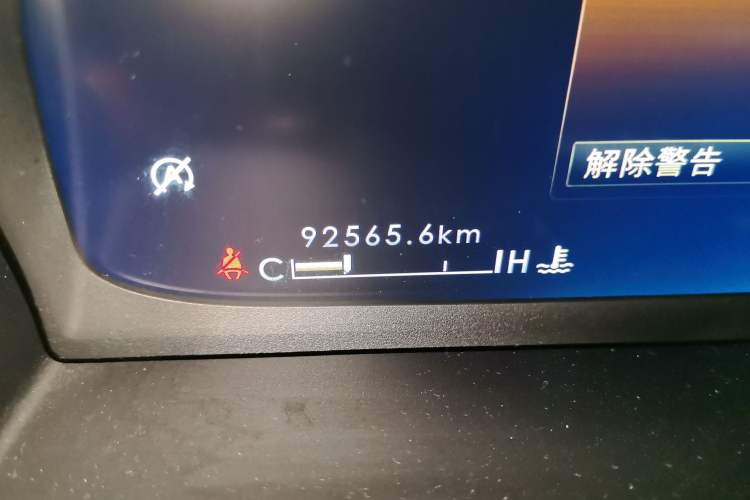 Used Lincoln Aviator 2021 3.0T V6 Four-Wheel Drive Zunya Edition Odometer Close Up