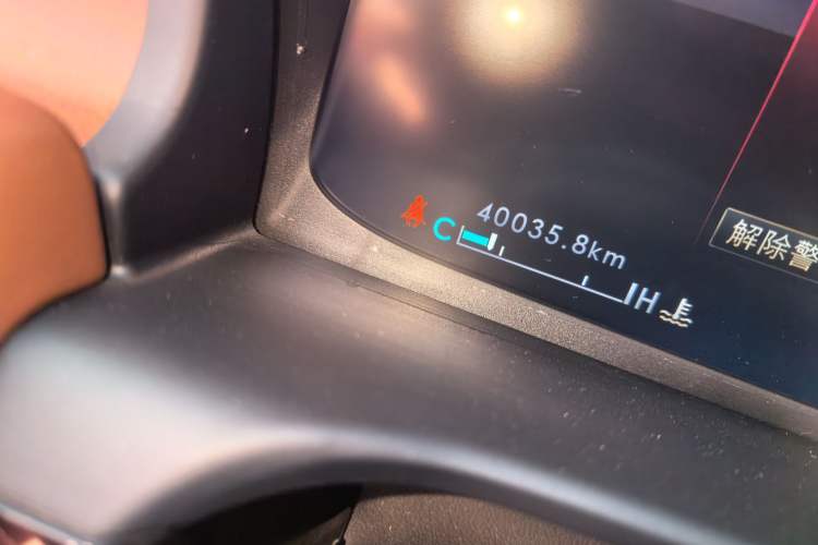 Used Lincoln Aviator 2021 3.0T V6 Four-Wheel Drive Zunya Edition Odometer Close Up
