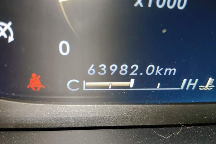 Used Lincoln Aviator 2021 3.0T V6 Four-Wheel Drive Zunya Edition Odometer Close Up