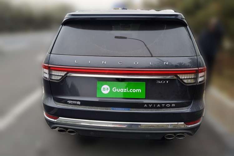 Used Lincoln Aviator 2021 3.0T V6 Four-Wheel Drive Luxury Edition Rear