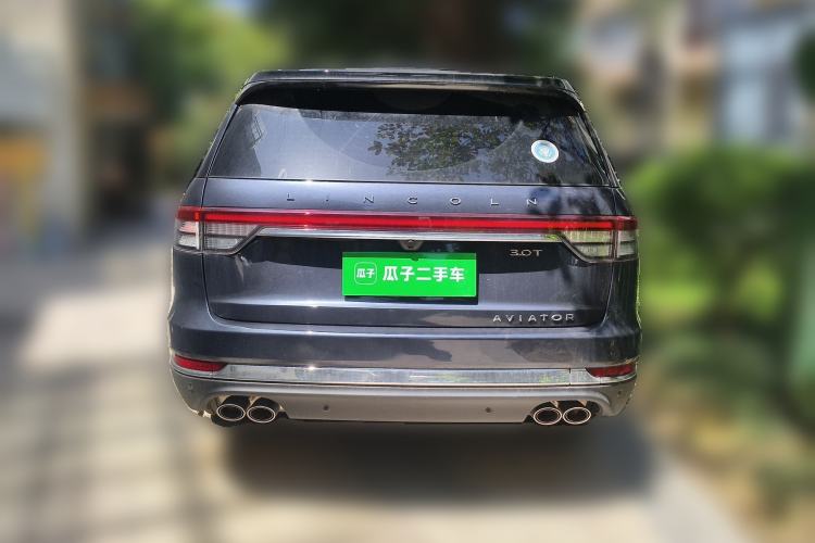 Used Lincoln Aviator 2021 3.0T V6 Four-Wheel Drive Zunya Edition Rear