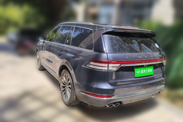 Used Lincoln Aviator 2021 3.0T V6 Four-Wheel Drive Zunya Edition Rear Left 45 Deg