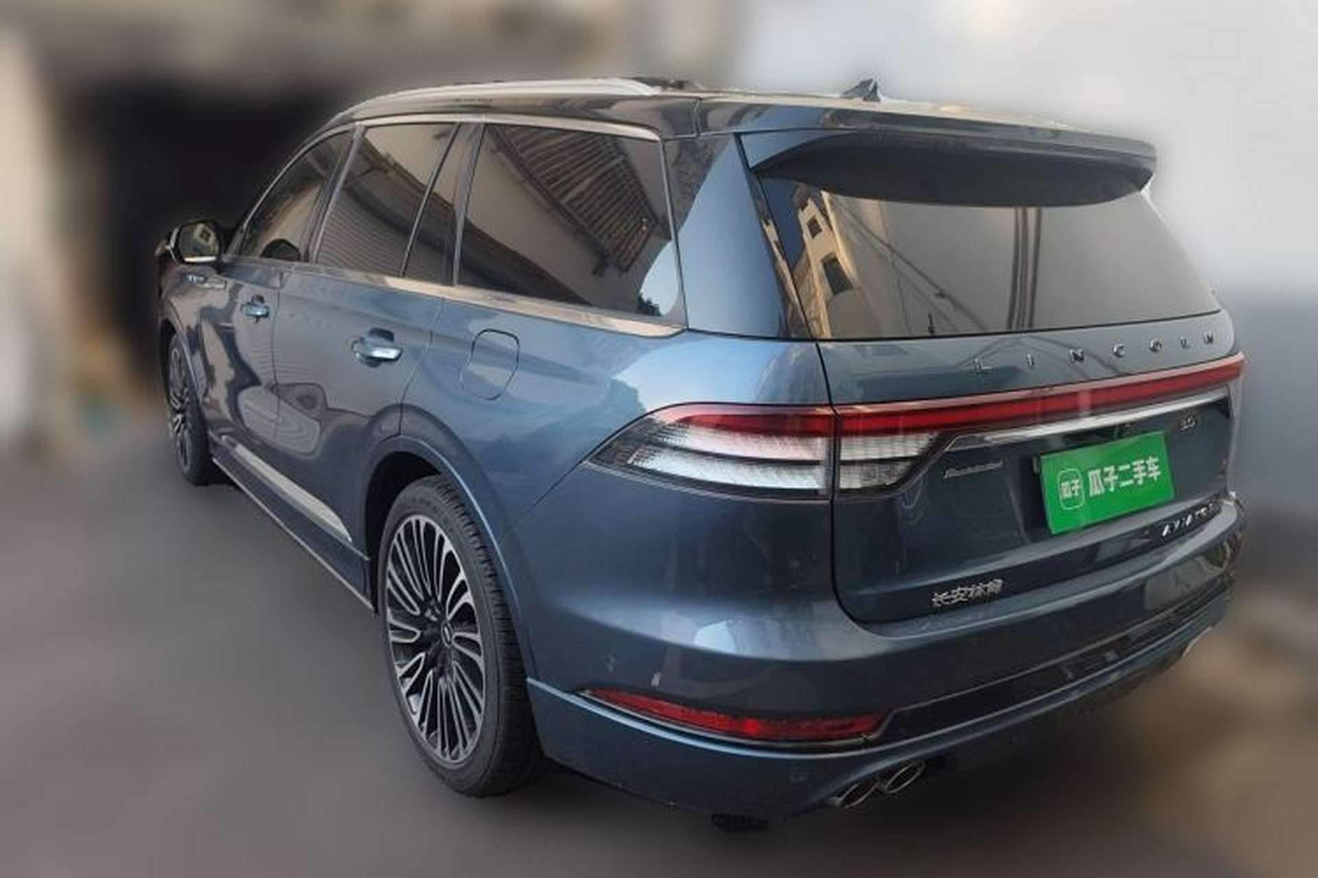 Used Lincoln Aviator 2021 3.0T V6 Four-Wheel Drive Presidential Edition Rear Left 45 Deg