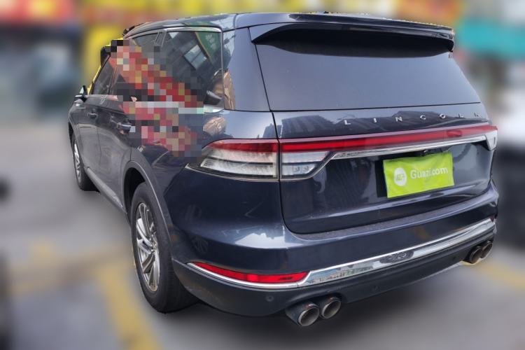 Used Lincoln Aviator 2021 3.0T V6 Four-Wheel Drive Luxury Edition Rear Left 45 Deg