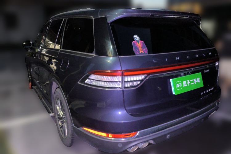 Used Lincoln Aviator 2021 3.0T V6 Four-Wheel Drive Luxury Edition Rear Left 45 Deg
