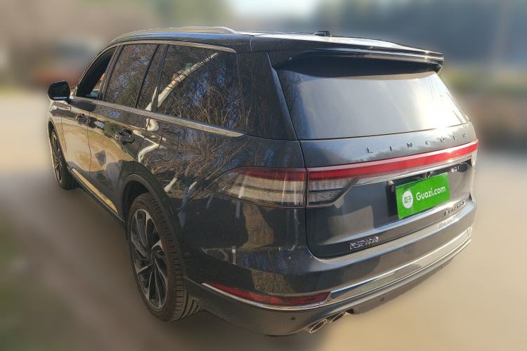 Used Lincoln Aviator 2021 3.0T V6 All-Wheel-Drive Executive Edition Rear Left 45 Deg