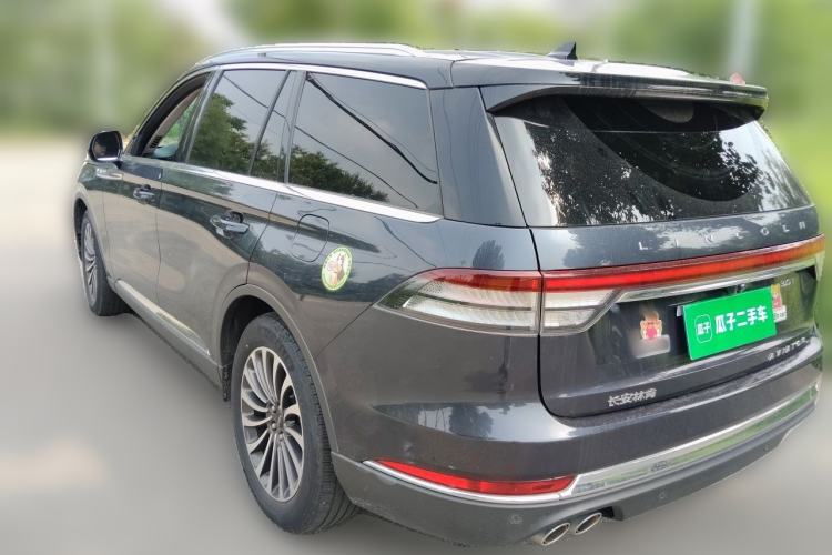 Used Lincoln Aviator 2021 3.0T V6 Four-Wheel Drive Zunya Edition Rear Left 45 Deg