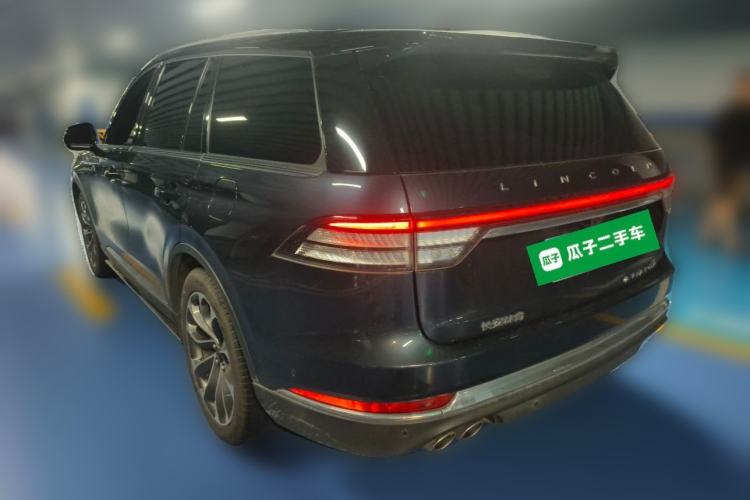 Used Lincoln Aviator 2021 3.0T V6 All-Wheel-Drive Executive Edition Rear Left 45 Deg