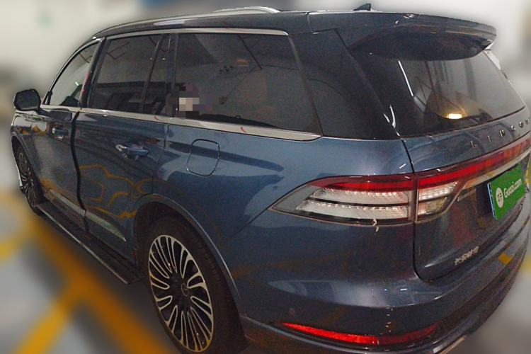Used Lincoln Aviator 2021 3.0T V6 All-Wheel-Drive Executive Edition Rear Left 45 Deg