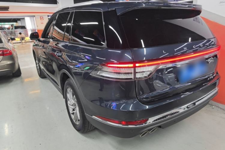 Used Lincoln Aviator 2021 3.0T V6 Four-Wheel Drive Luxury Edition Rear Left 45 Deg