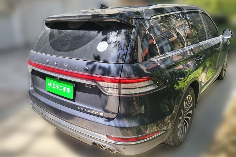 Used Lincoln Aviator 2021 3.0T V6 Four-Wheel Drive Zunya Edition Rear Right 45 Deg