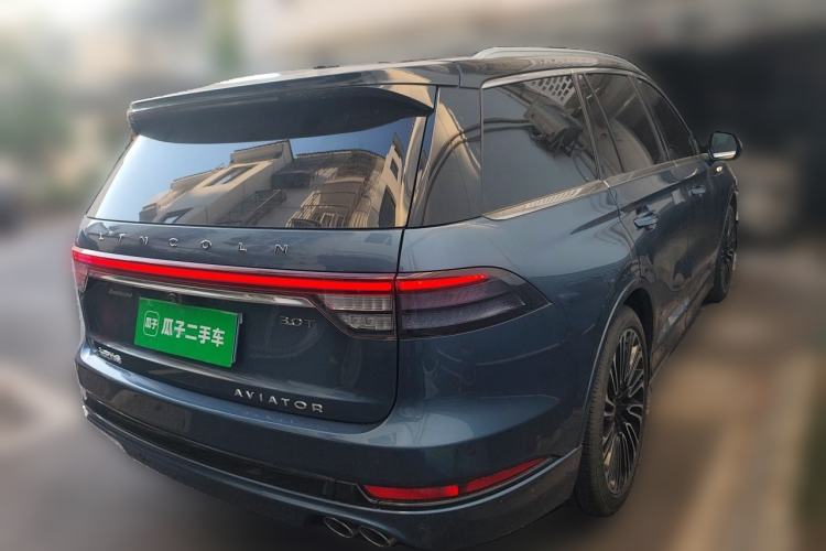 Used Lincoln Aviator 2021 3.0T V6 Four-Wheel Drive Presidential Edition Rear Right 45 Deg