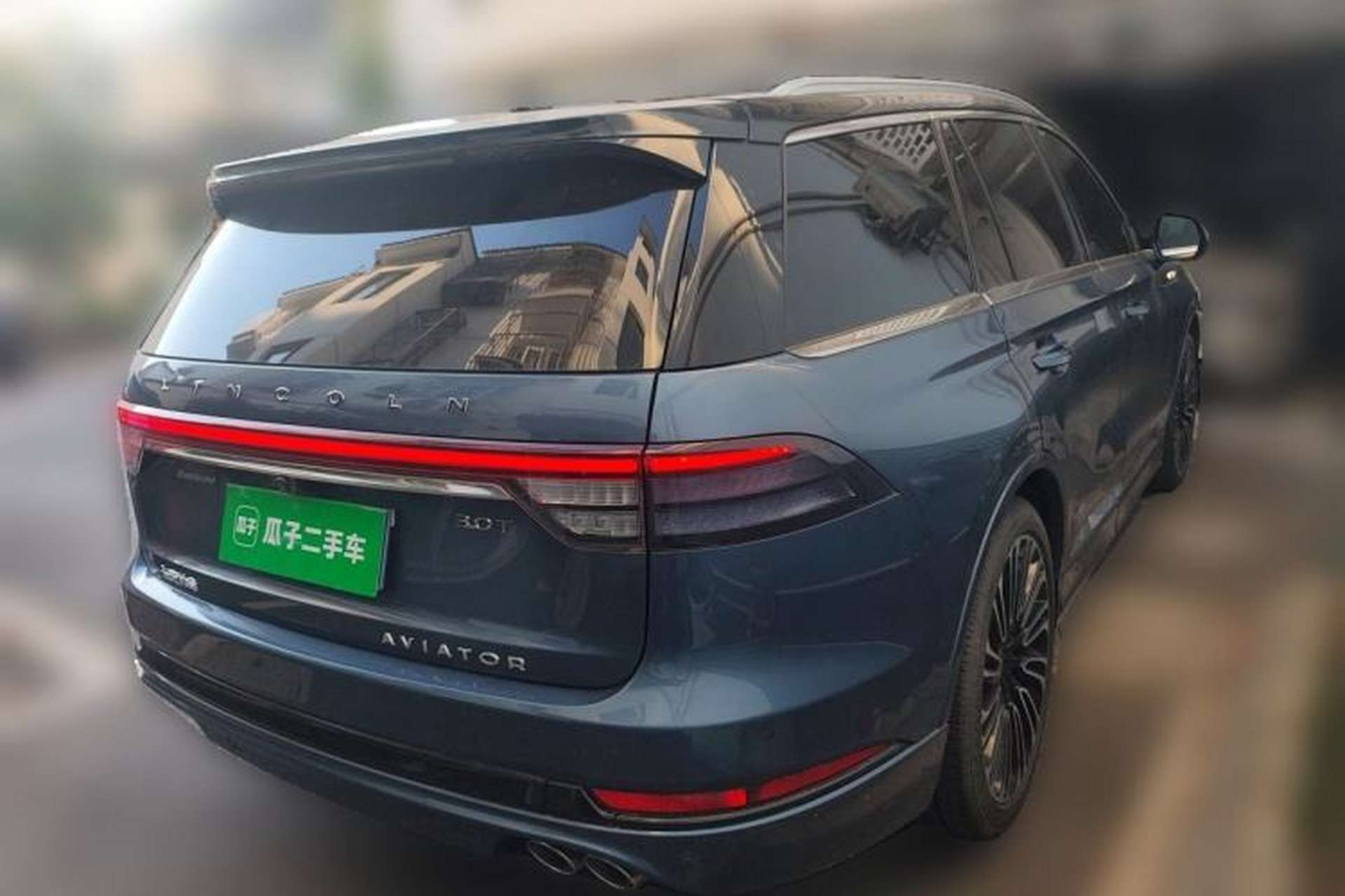 Used Lincoln Aviator 2021 3.0T V6 Four-Wheel Drive Presidential Edition Rear Right 45 Deg