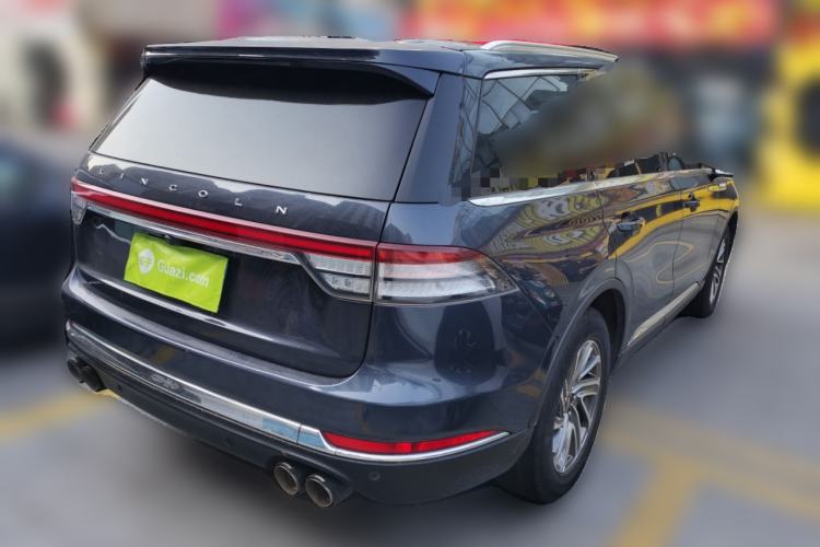 Used Lincoln Aviator 2021 3.0T V6 Four-Wheel Drive Luxury Edition Rear Right 45 Deg