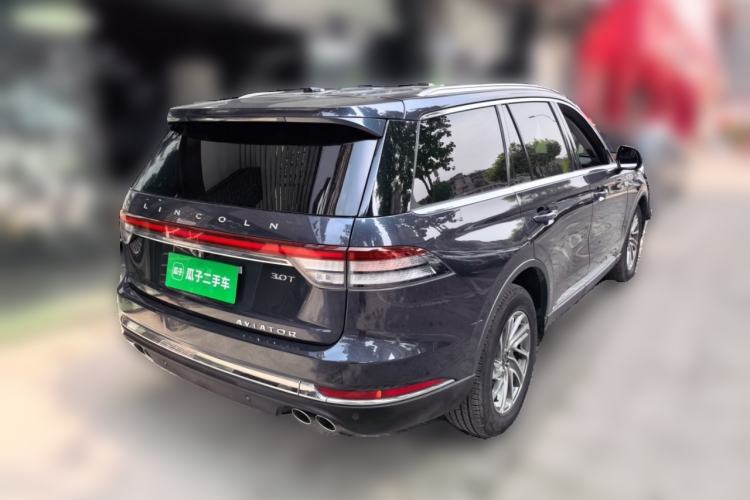 Used Lincoln Aviator 2021 3.0T V6 Four-Wheel Drive Zunya Edition Rear Right 45 Deg