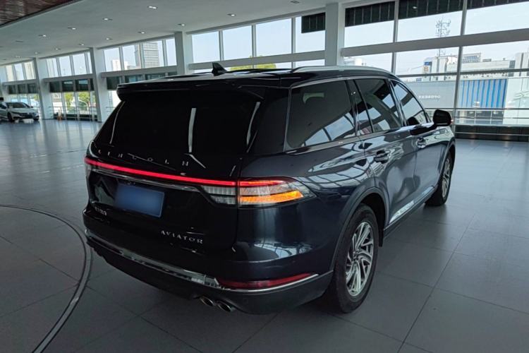 Used Lincoln Aviator 2021 3.0T V6 Four-Wheel Drive Luxury Edition Rear Right 45 Deg