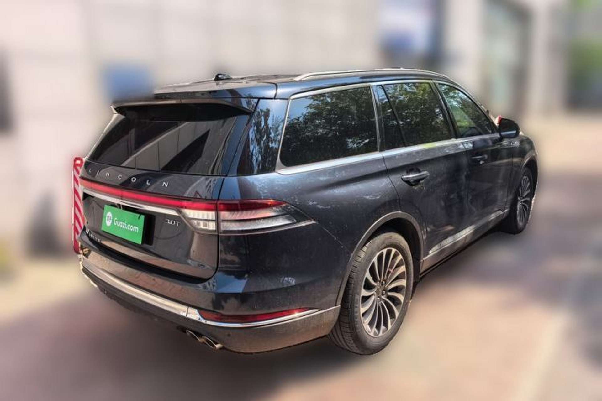 Used Lincoln Aviator 2021 3.0T V6 Four-Wheel Drive Zunya Edition Rear Right 45 Deg