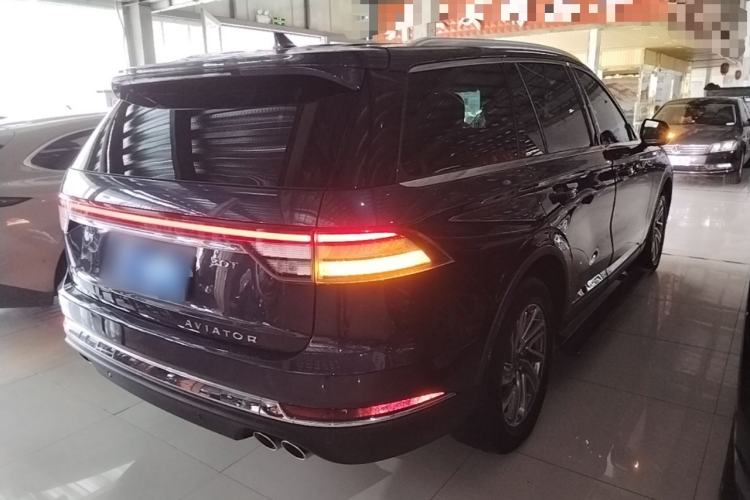 Used Lincoln Aviator 2021 3.0T V6 Four-Wheel Drive Luxury Edition Rear Right 45 Deg